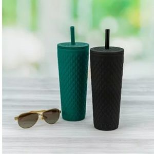 (Ew)Zak Designs Cora 24 oz. Insulated Tumbler with Straw, 2 Pack